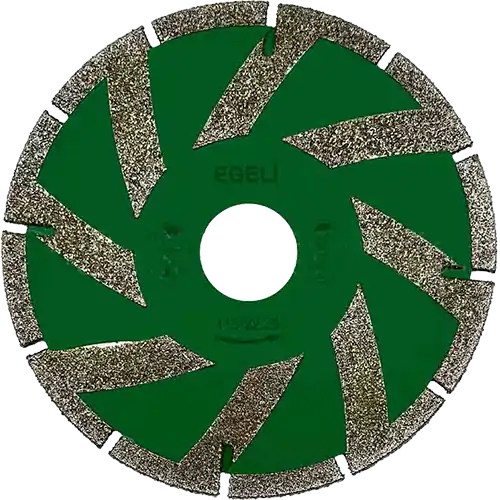 دیسک برشی الکتروپلیت چاکدار ایگلی سایز 115 mm