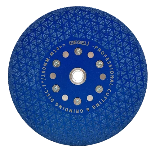 دیسک وکیوم بریز مثلثی ایگلی سایز 180 mm