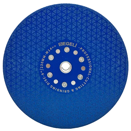 دیسک وکیوم بریز مثلثی ایگلی سایز 230 mm