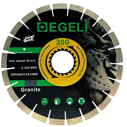 صفحه گرانیت بر سایلنت ایگلی سایز 300 mm