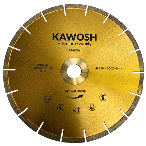 صفحه ماربل بر بزرگ 250 کاوش - سایز سوراخ 50 همراه با شفت 25.4