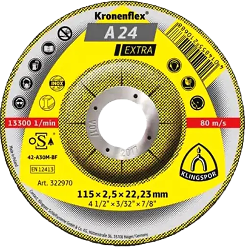 صفحه برش مینی آهن کلینگ اسپور 115x2.5 میلیمتر