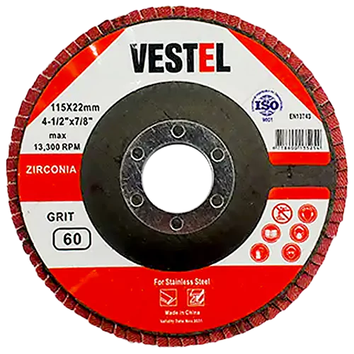 سنباده فلاپ دیسک مینی وستل سایز 115