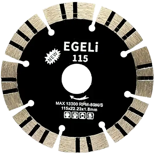 دیسک برش گرانیت ایگلی سایز 115 mm